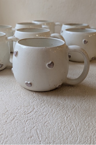 Tass "Südameke", keraamiline, L, KK